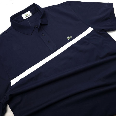 BIG-LST Cross designer polo shirt | Navy