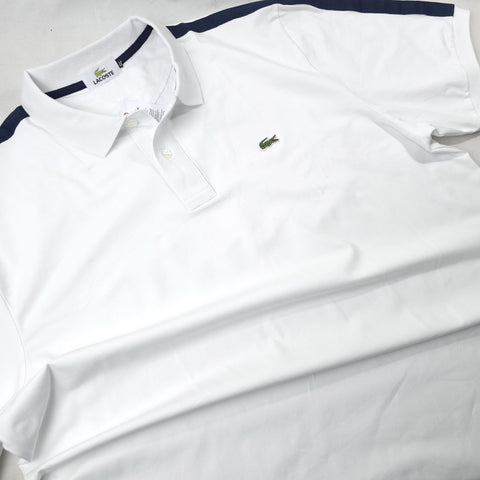 BIG-LST Trim polo shirt | White