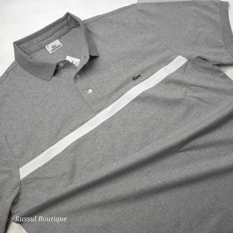 BIG-LST Cross designer polo shirt | Light Grey