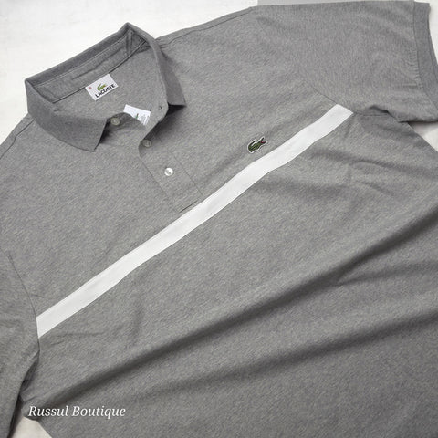 BIG-LST Cross designer polo shirt | Light Grey