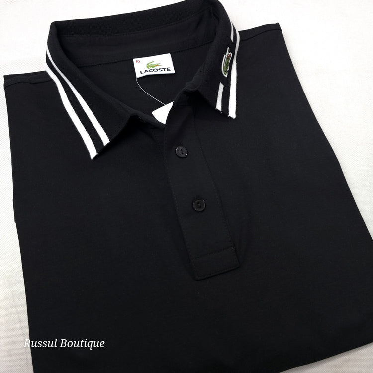 BIG-LST designer polo shirt | Black