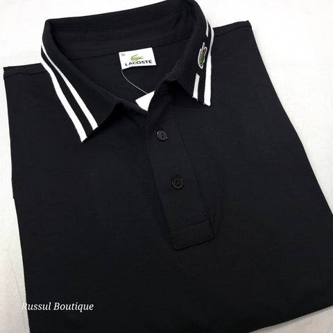 BIG-LST designer polo shirt | Black