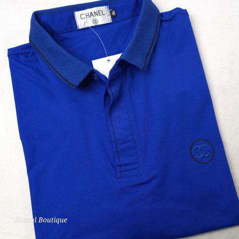 BIG- CC designer polo shirt | Blue