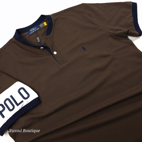 PRL BOLD half button T-shirt | Brown