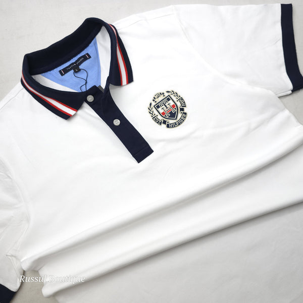 PRL Legacy crested polo shirt | White