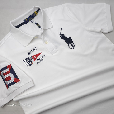 PRL Regatta P-67 crested polo shirt | White