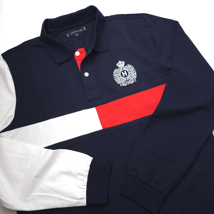 Longsleeve THF Royals polo for men | Navy Blue