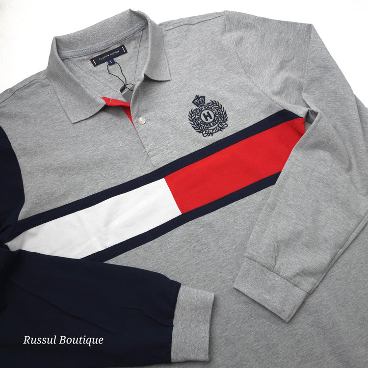 Longsleeve THF Royals polo for men | Grey