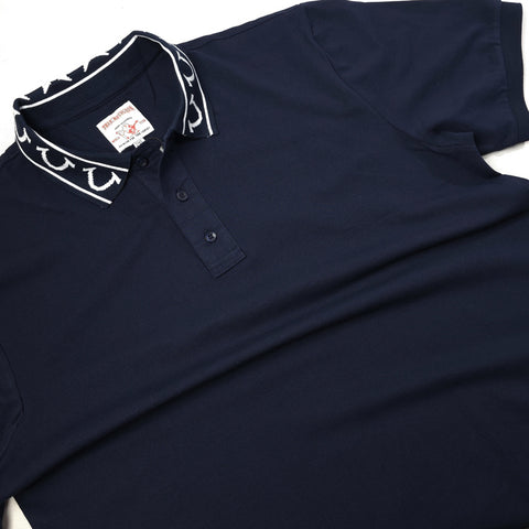 TR Designer polo shirt | Navy blue