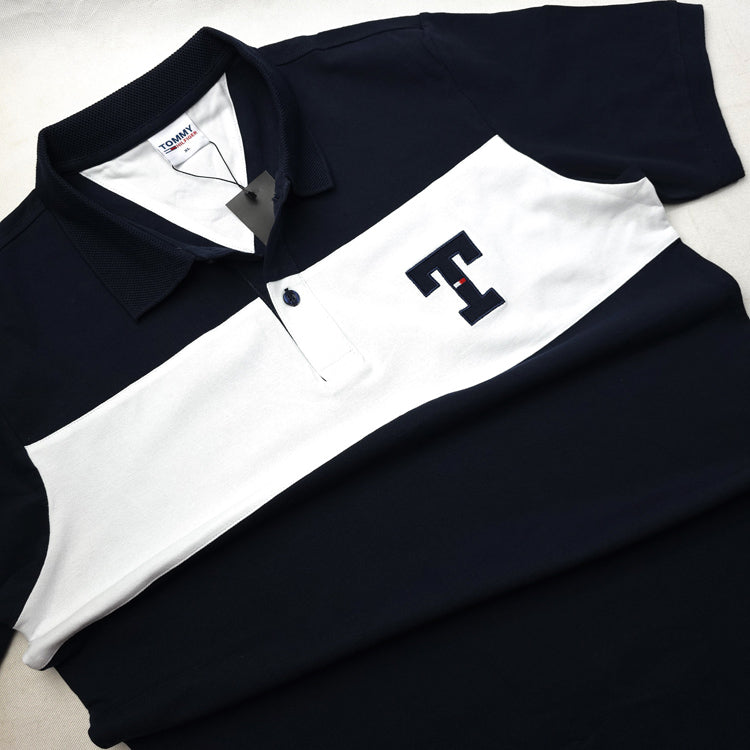 THF T-Chest polo shirt for Men | Navy blue