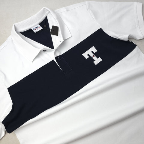 THF T-Chest polo shirt for Men | White