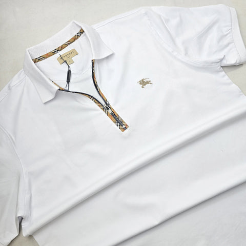 BBY designer polo shirt | White