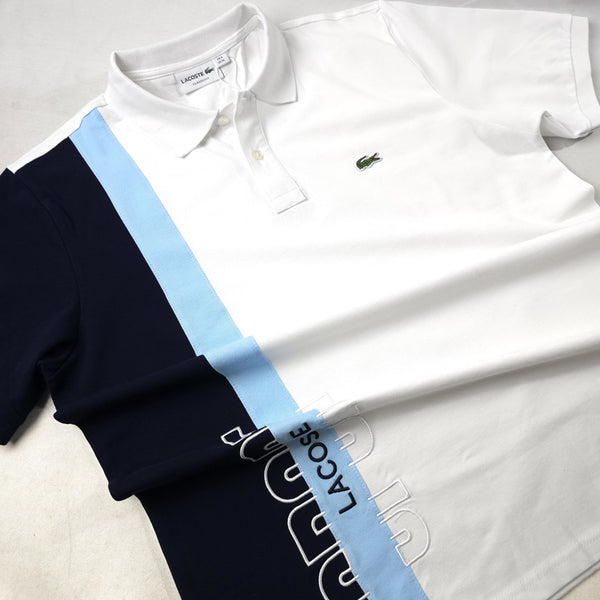 LST SPT designer polo shirt | White
