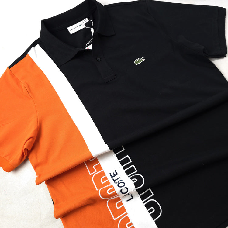 LST SPT designer polo shirt | Black