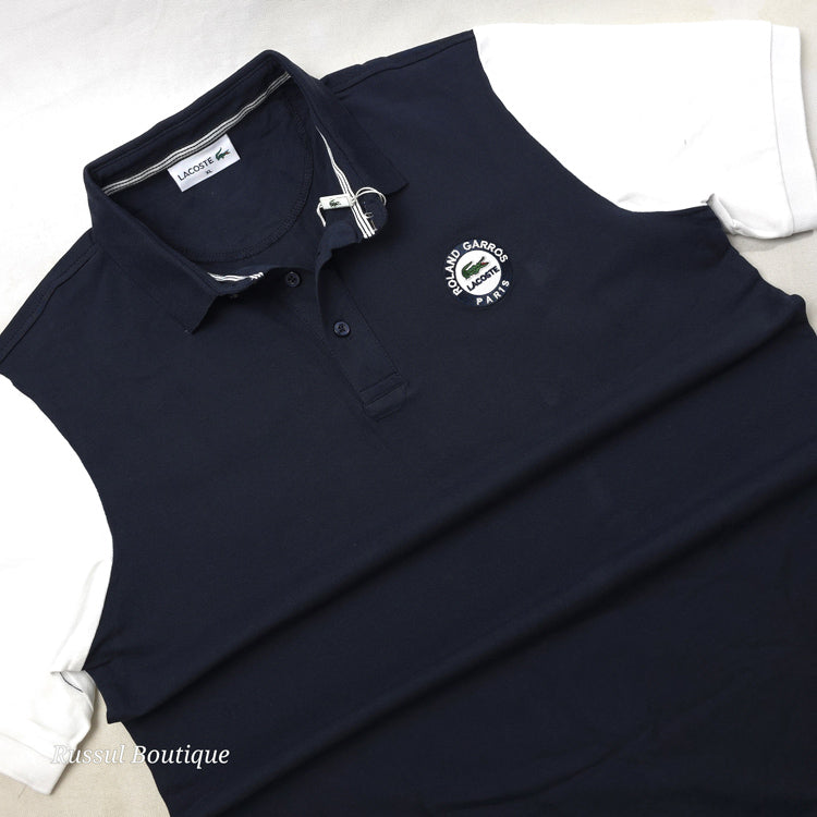 LST RG designer polo shirt | Navy blue