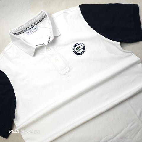 LST RG designer polo shirt | White