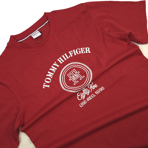 TH crested T-shirt | Red