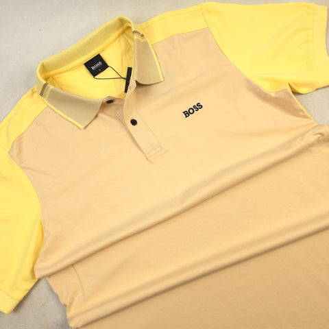 BS T-neck polo shirt | Beige