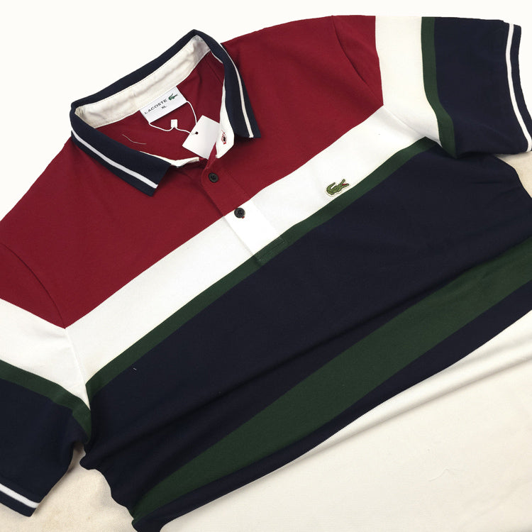 LST ACTV T-shirt for men | Wine/blue