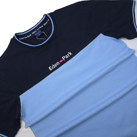 EP two-toned T-shirt for men | Skyblue
