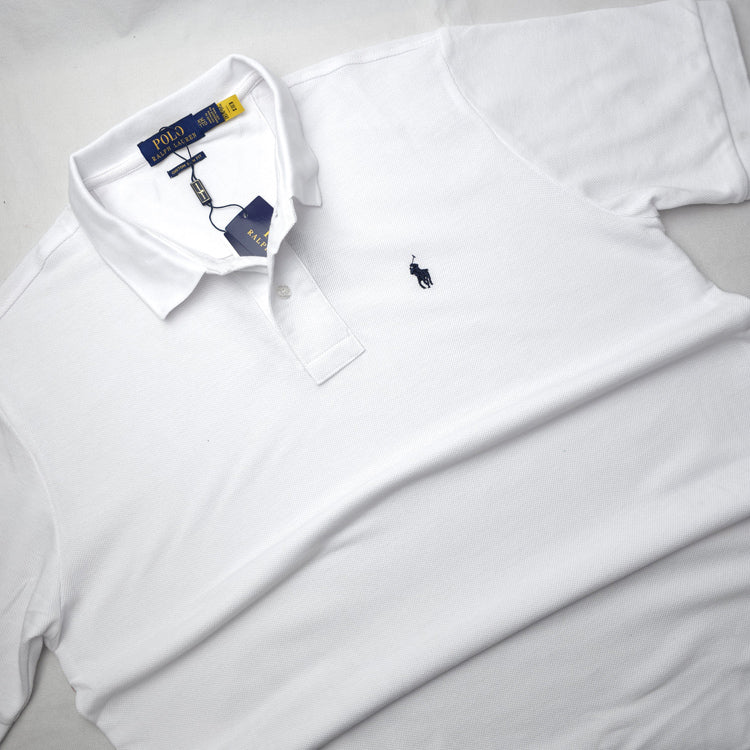 PRL classic polo shirt for men | White