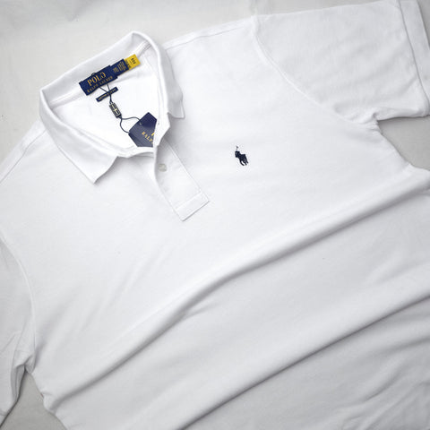 PRL classic polo shirt for men | White