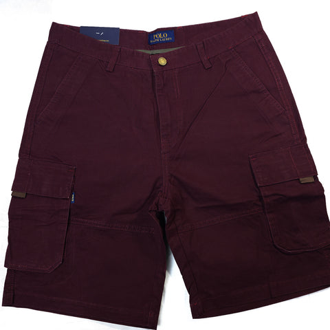 PRL Men's Combat Shorts | Wine