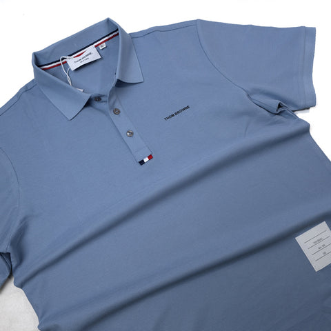 THB classic badge polo shirt | Skyblue