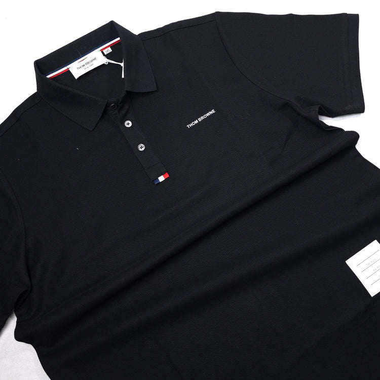 THB classic badge polo shirt | Black