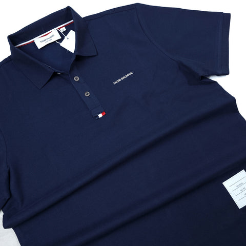 THB classic badge polo shirt | Navy blue