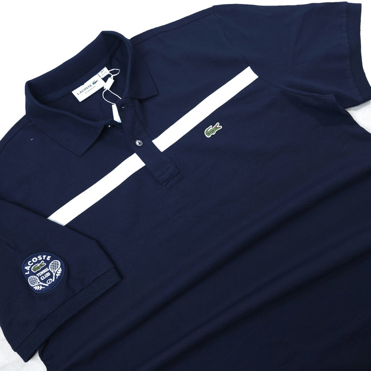 LST Tennis designer polo shirt | Navy blue