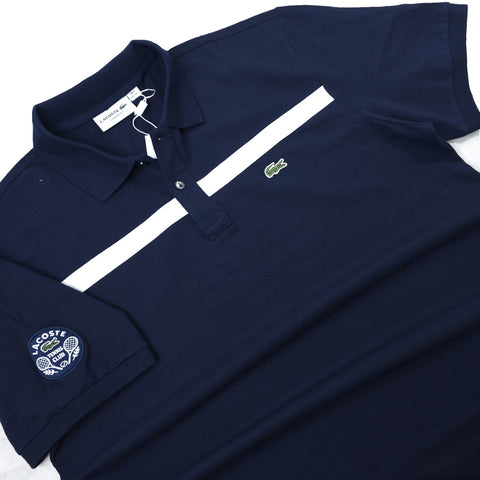 LST Tennis designer polo shirt | Navy blue