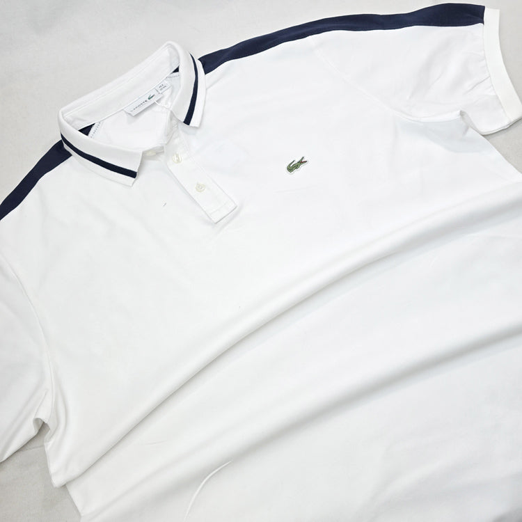 LST Tag designer polo shirt | White