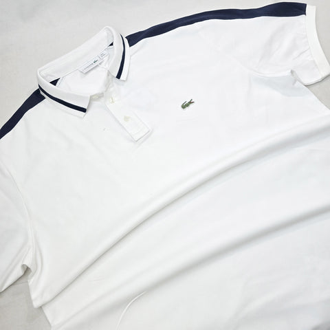 LST Tag designer polo shirt | White