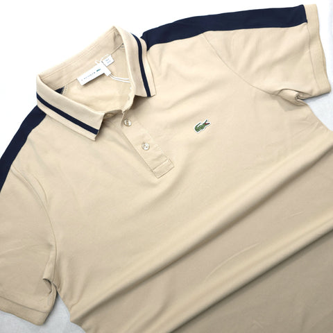 LST Tag designer polo shirt | Beige