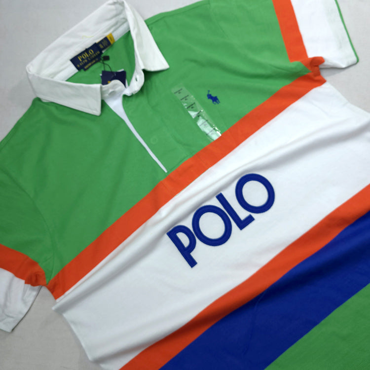 PRL Crested Letter Polo | Green