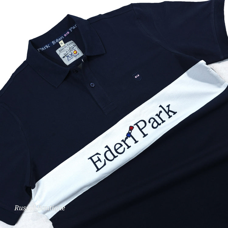 EP crested polo shirt | Navyblue