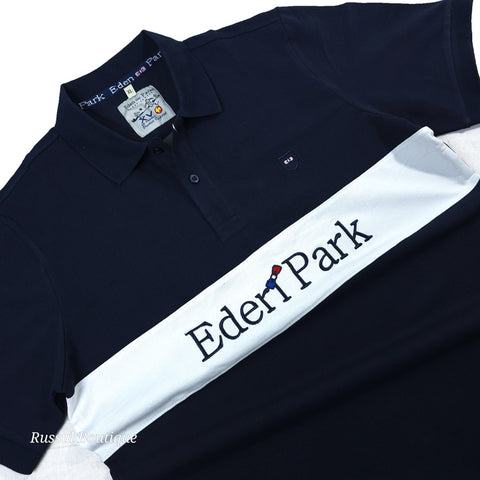 EP crested polo shirt | Navyblue