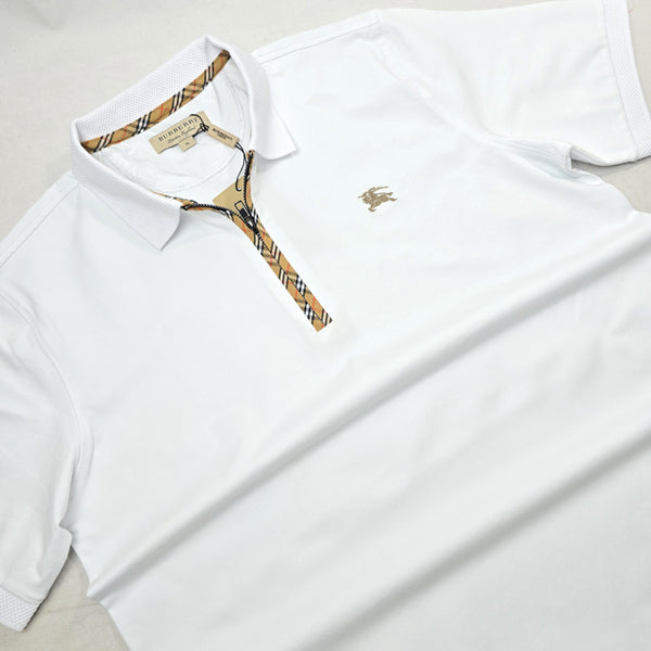 BBY designer polo shirt | White