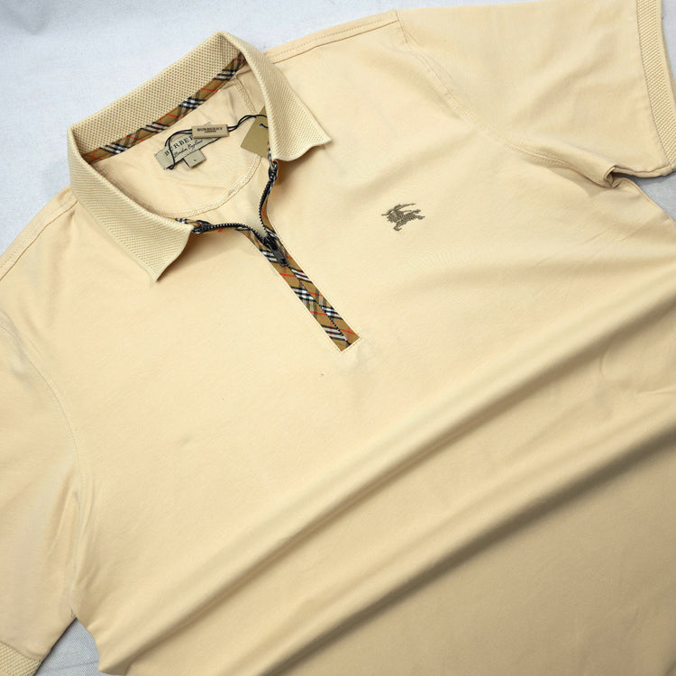BBY designer polo shirt | Beige