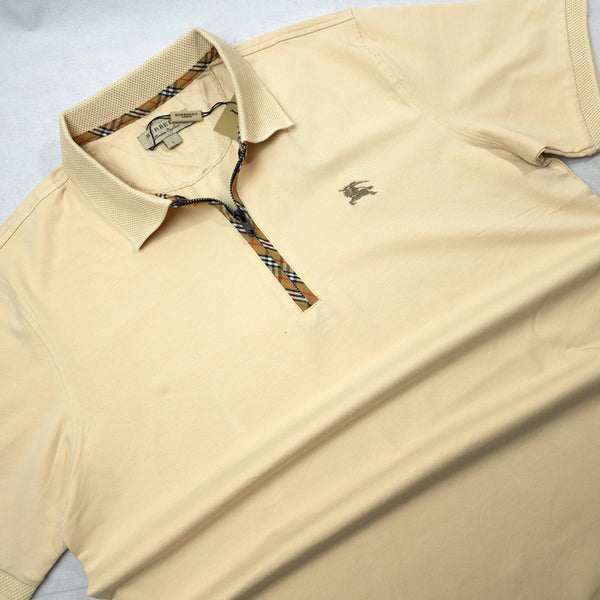BBY designer polo shirt | Beige