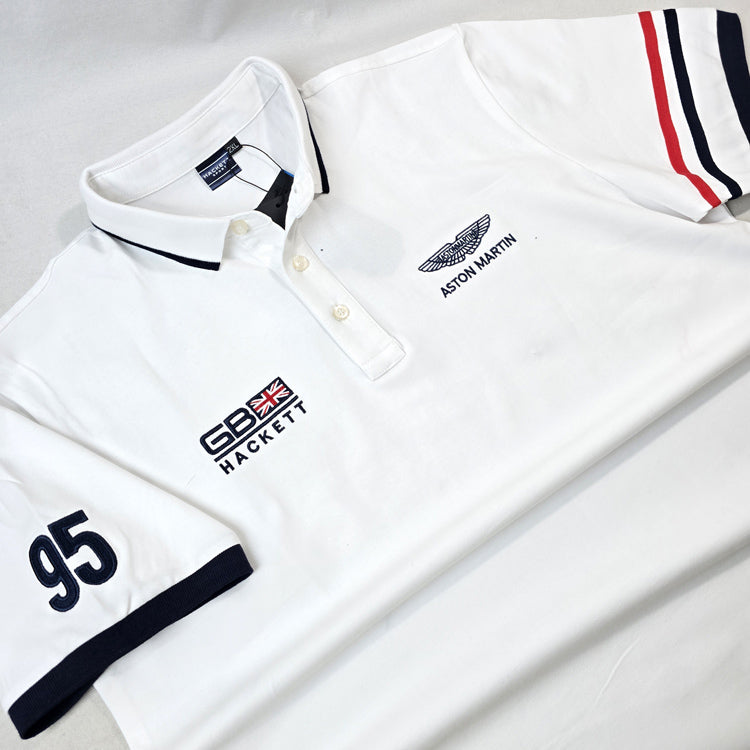GBH 95' crested polo shirt | White