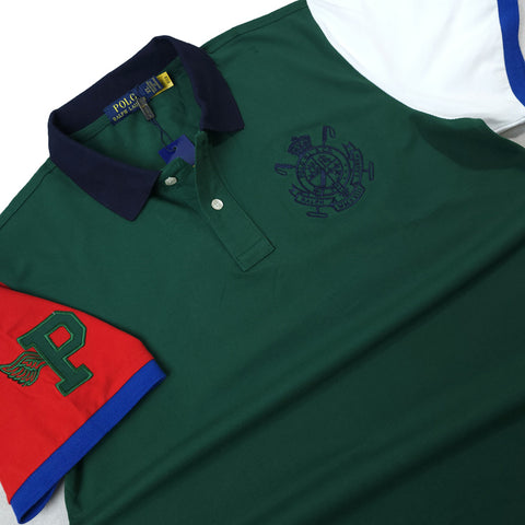 PRL Wing crested polo shirt | Green