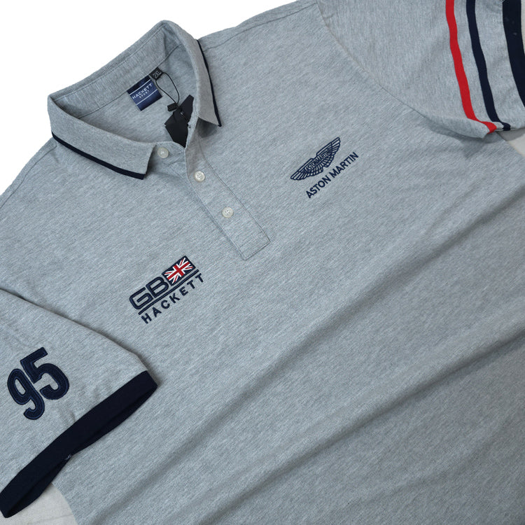 GBH 95' crested polo shirt | Grey