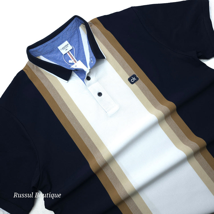 CK designer polo for Men | Navyblue/Gold