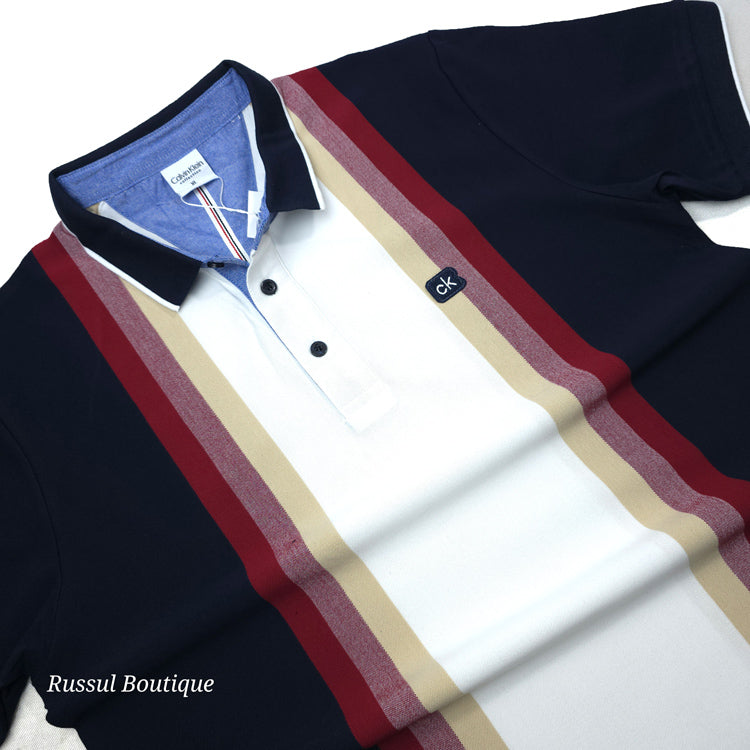 CK designer polo for Men | Navyblue/Red