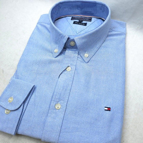 THF classic dress Shirt for Men | Sky blue