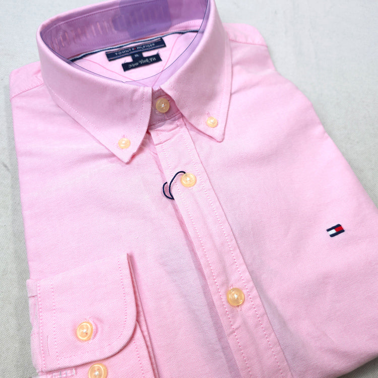 THF classic dress Shirt for Men | Pink