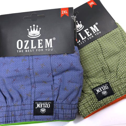 SIZE 2XL- OZ 2in1 Men's Boxers Set