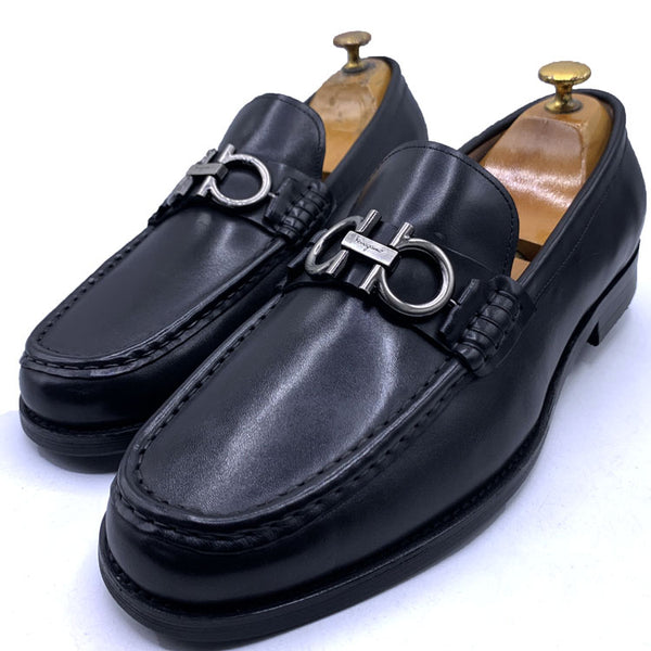 SF leather lugz loafers for men | Black